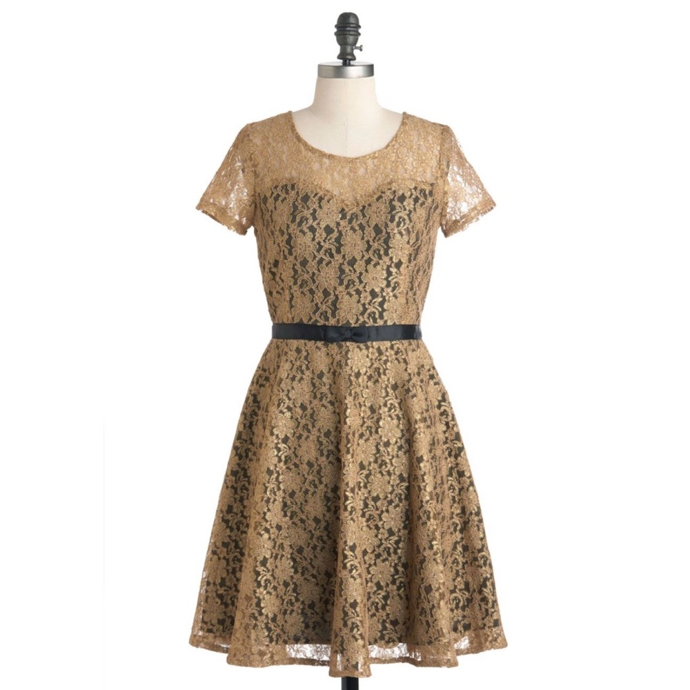 Truth Be Gold Dress